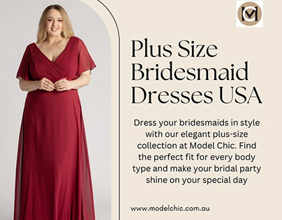 Plus Size Bridesmaid Dresses USA