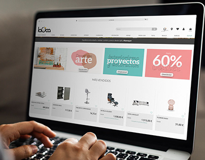 Web Banners' Design for La Oca's Landing Page