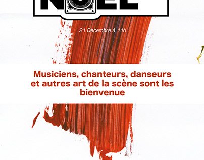 Affiche concert Noël - Saint Luc