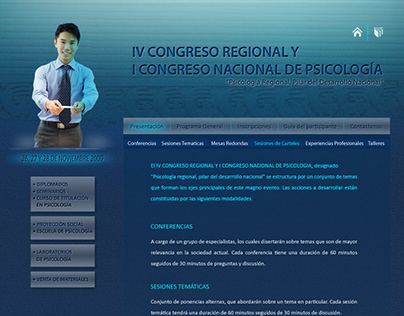 Web: Congreso de psicologia