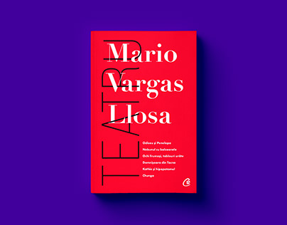 Cover design for Mario Vargas Llosa
