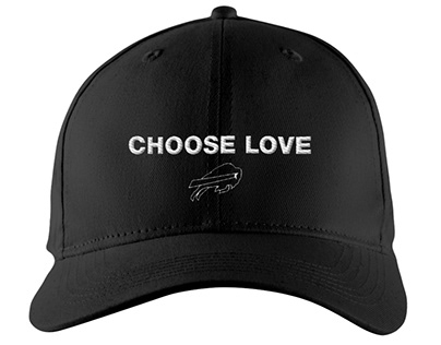 choose love bills hat