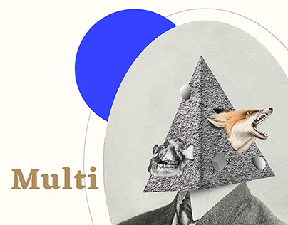 Multifaces | collage serie 008