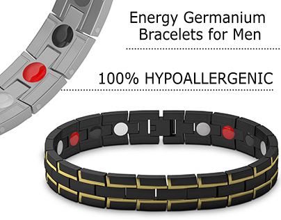 3D model of magnetic bracelets for Amazon A+