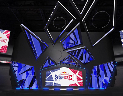 Red Bull Soundclash – Visual identity for musical show
