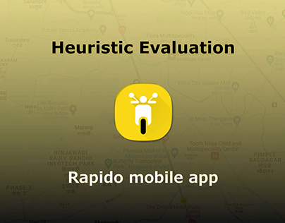 Heuristic evaluation- Rapido mobile app