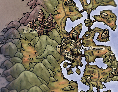 Tamriel Rebuilt: Aanthirin region map