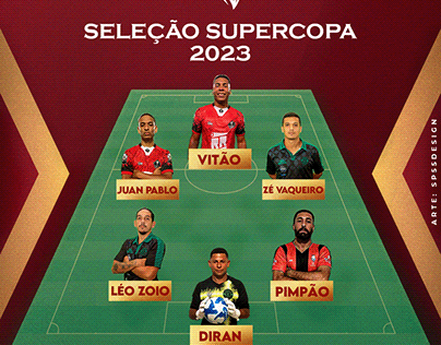 Arte Seleção Supercopa 2023