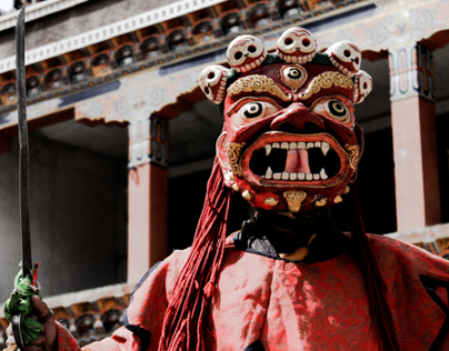 Tibetan masks
