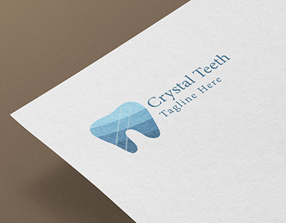 Crystal Teeth(Dentist) Logo