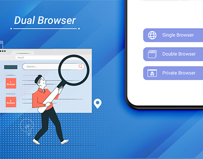 Dual Browser UI Design