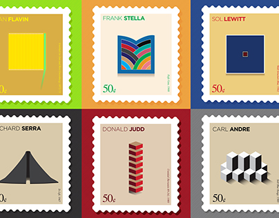 Minimalist Stamp Series