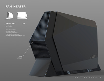 Concept fan heater for AWE 2018