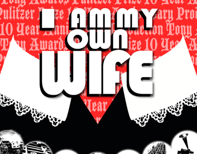 "I Am My Own Wife", Theater Poster, Theatre Row, NYC