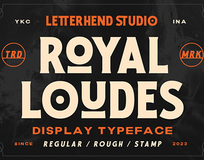 Royal Loudes – Display Font