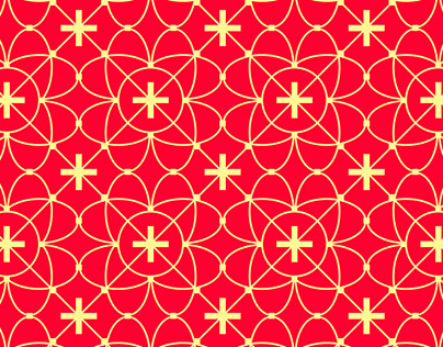 Seamless pattern in minimalistic style