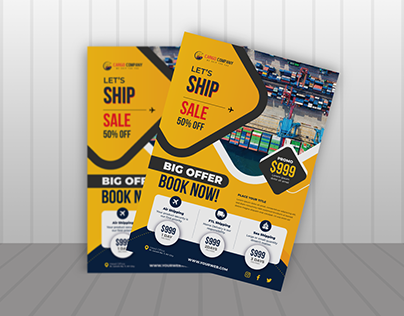 Shipping Business Flyer