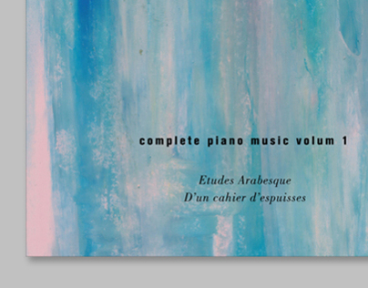 Claude Debussy classic album promotion poster