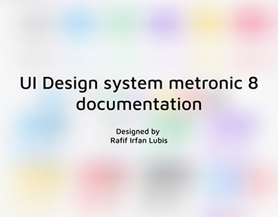 UI Design system metronic 8 documentation