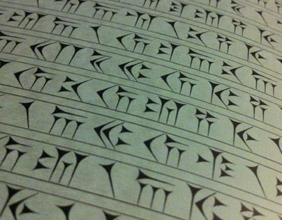 Persian Cuneiform Font