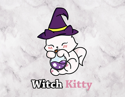 Witch Kitty Logo