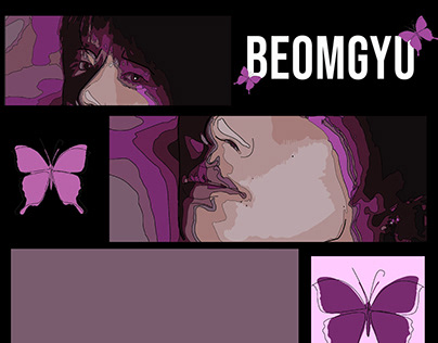 Beomgyu (from TommorowxTogether) collage
