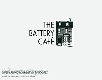 The Battery Cafe Logo Re-Design