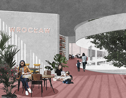 LIBRARY IN WROCLAW_illustrations