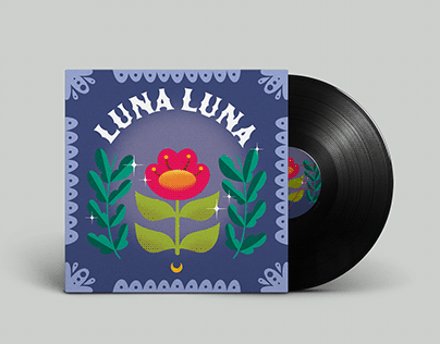 Project thumbnail - Luna Luna Album Illustration
