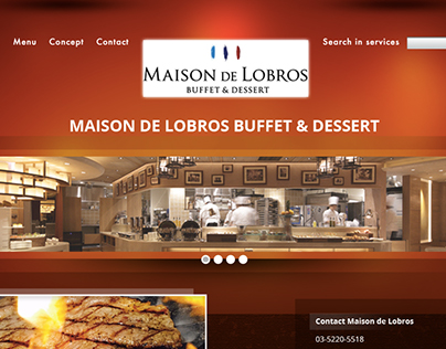 Maison de Lobros restaurant's re design