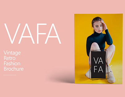 VAFA Vintage Retro Fashion Magazine Template