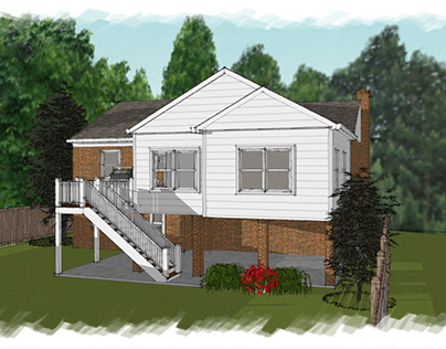Proposed New addition, Silver spring, MD