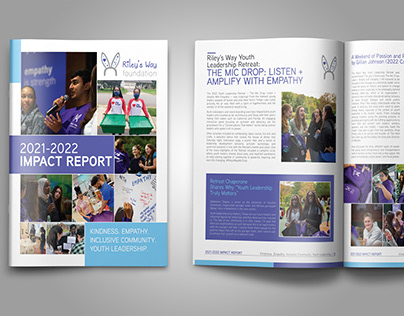 Social Impact Non profit Report Design