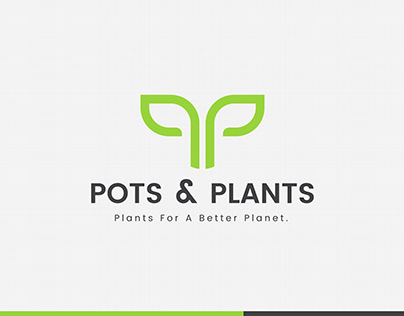 Plants - Minimalist logo, branding, Brand identity
