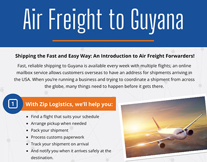 Air Freight to Guyana