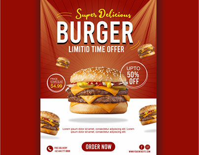 Poster Burger
