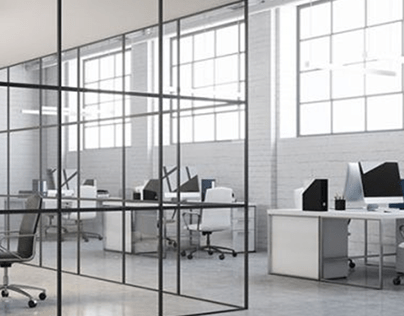 glass partition in faridabad