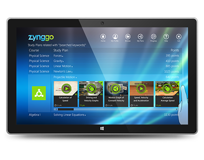ZYNGGO E-LEARNING APPLICATION FOR MATH & SCIENCE