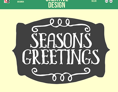 seasons greetings design