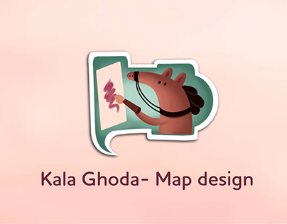 Kala Ghoda- Map design