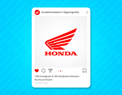 Brand Profile - Honda - 2 Wheelers - Key Visual Mocks