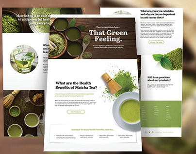 Green Tea UI/UX Design