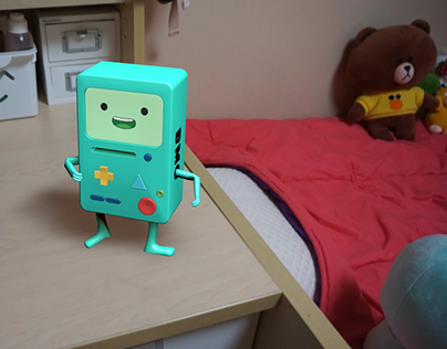3D compositing animation ‘bmo’ 2016