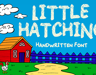 Little Hatching Font