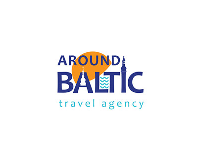 Logo for travel agency «Around Baltic»