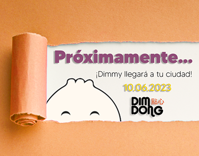 Publicidad para franquicia "Dim Dong"