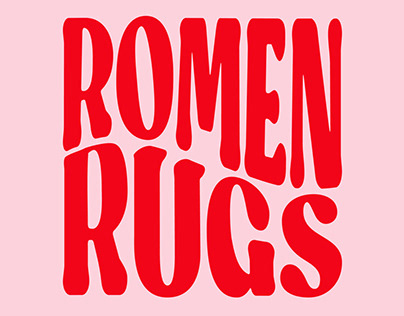 Diseño logo y variantes Romen Rugs