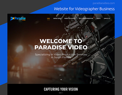 Website Design | Videographer Business