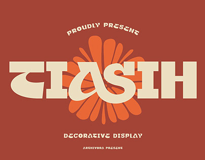 Tiasih - Decorative Display Font
