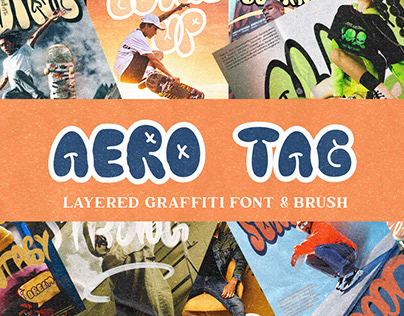 Aero Tag - Graffiti Font and Brushes